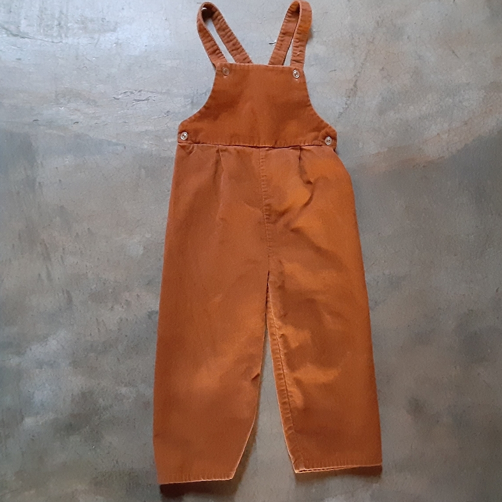 2 For $15 🎈Sale! Vintage 80s Kid Cord Overalls As Is 2T To 3T